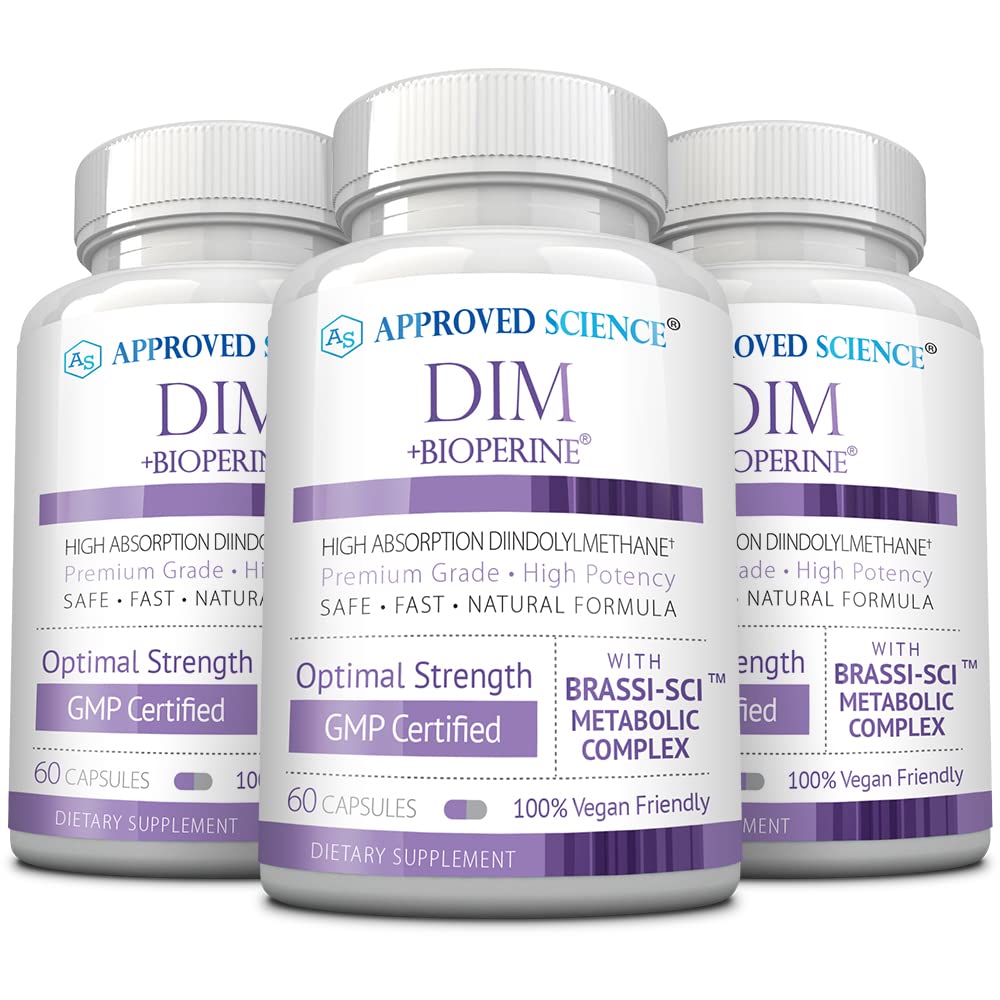 Approved Science DIM Estrogen Metabolism Support Capsule, 180 Capsules
