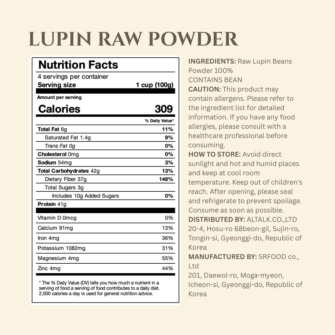 LUPINERY High Protein Keto Baking Starter Kit, 1