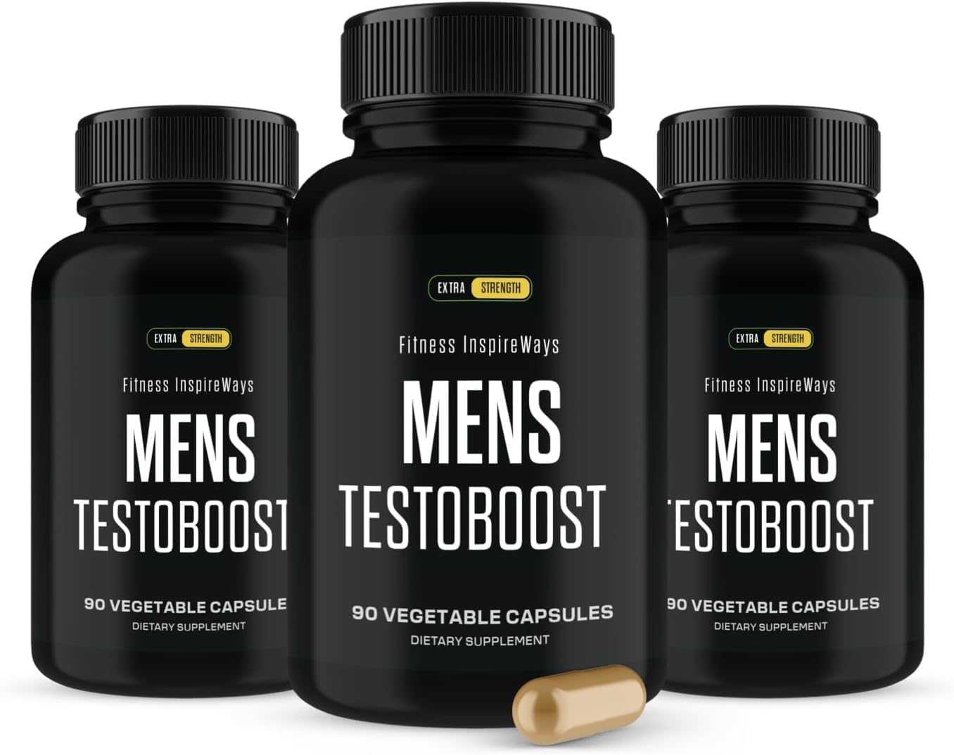 Fitness InspireWays Testboost Max Capsules, 90 Capsules