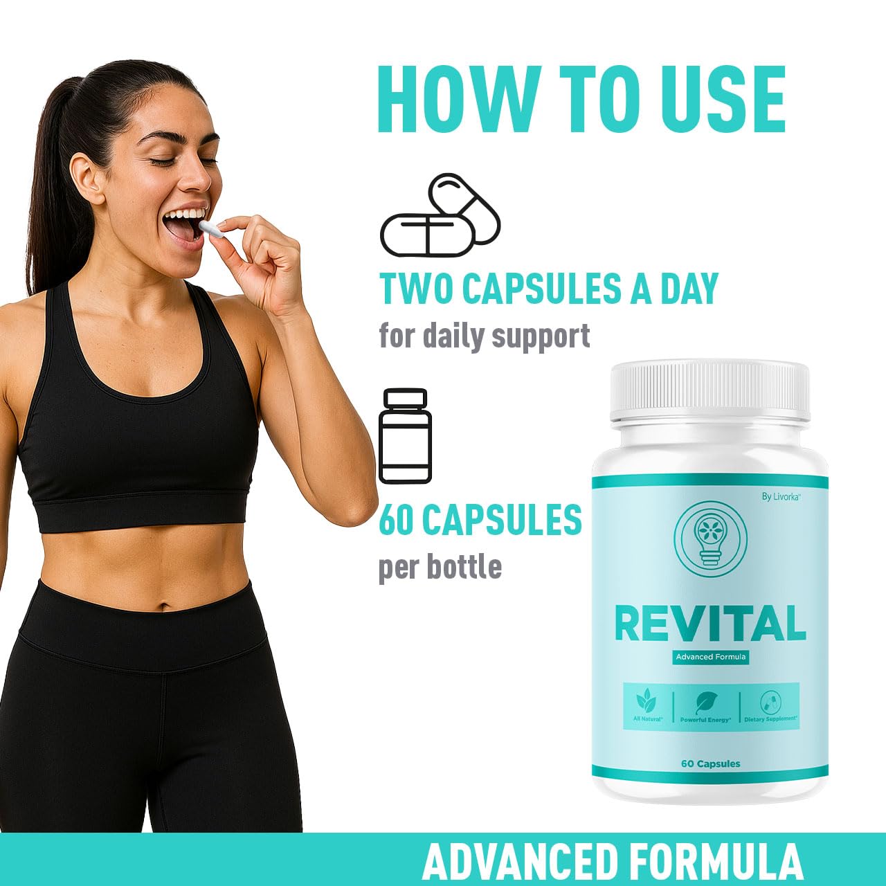 LIVORKA Revital Capsules 300 Capsules