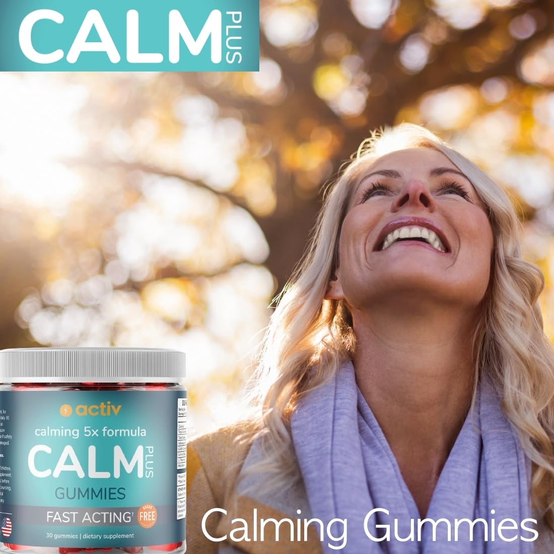 SIRIUS INTERNATIONAL Calm Gummies Gummy 30 Count