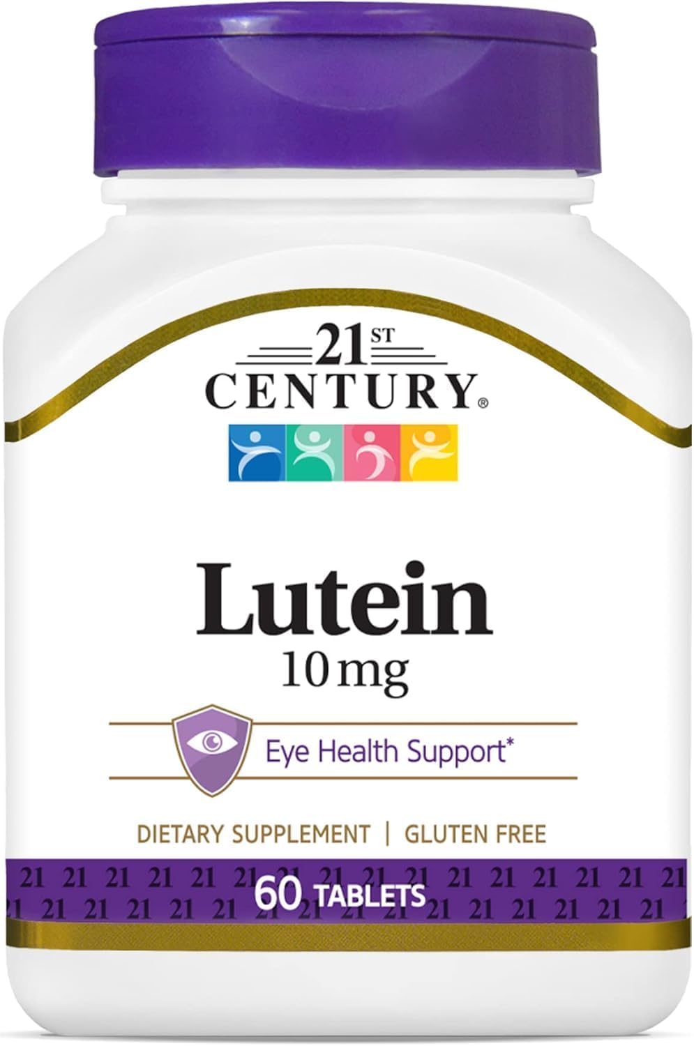 21st Century Lutein 10 mg Tablet, 60 Tablets