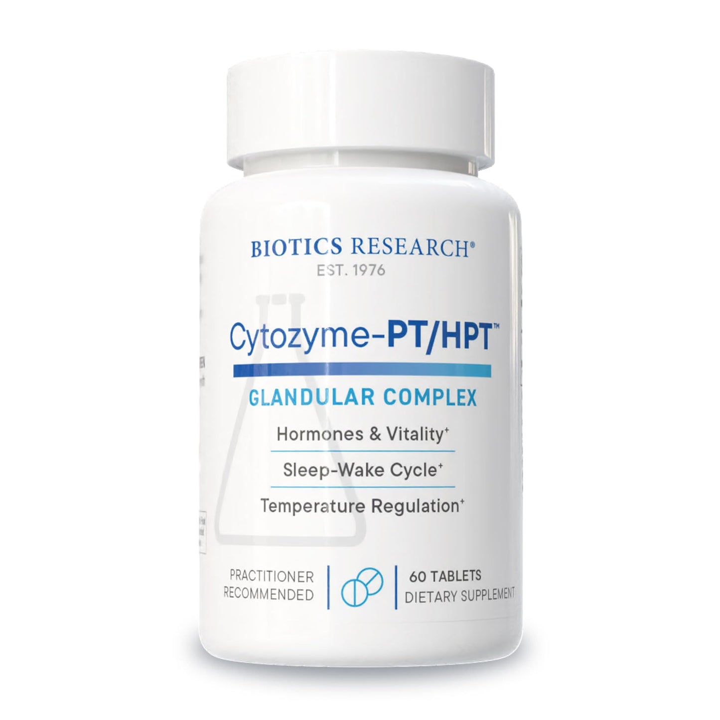 BIOTICS RESEARCH Cytozyme PT HPT Lamb Pituitary/Hypothalamus Complex 60 Tablets