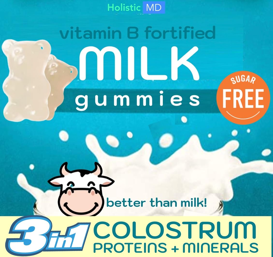 Holistic MD Colostrum Supplement Gummies, 60 Count