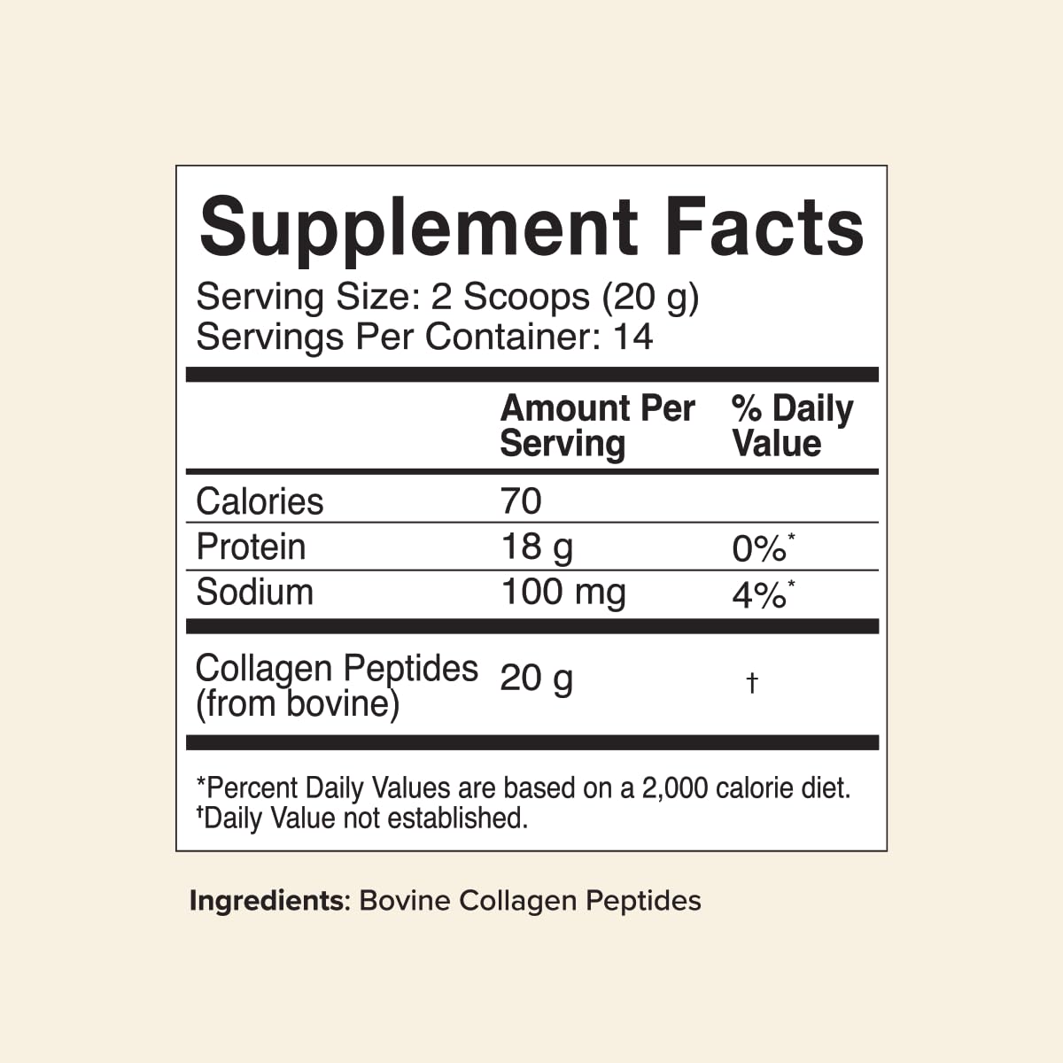 Great Lakes Wellness Collagen Peptides Powder 10 oz, 14 Servings