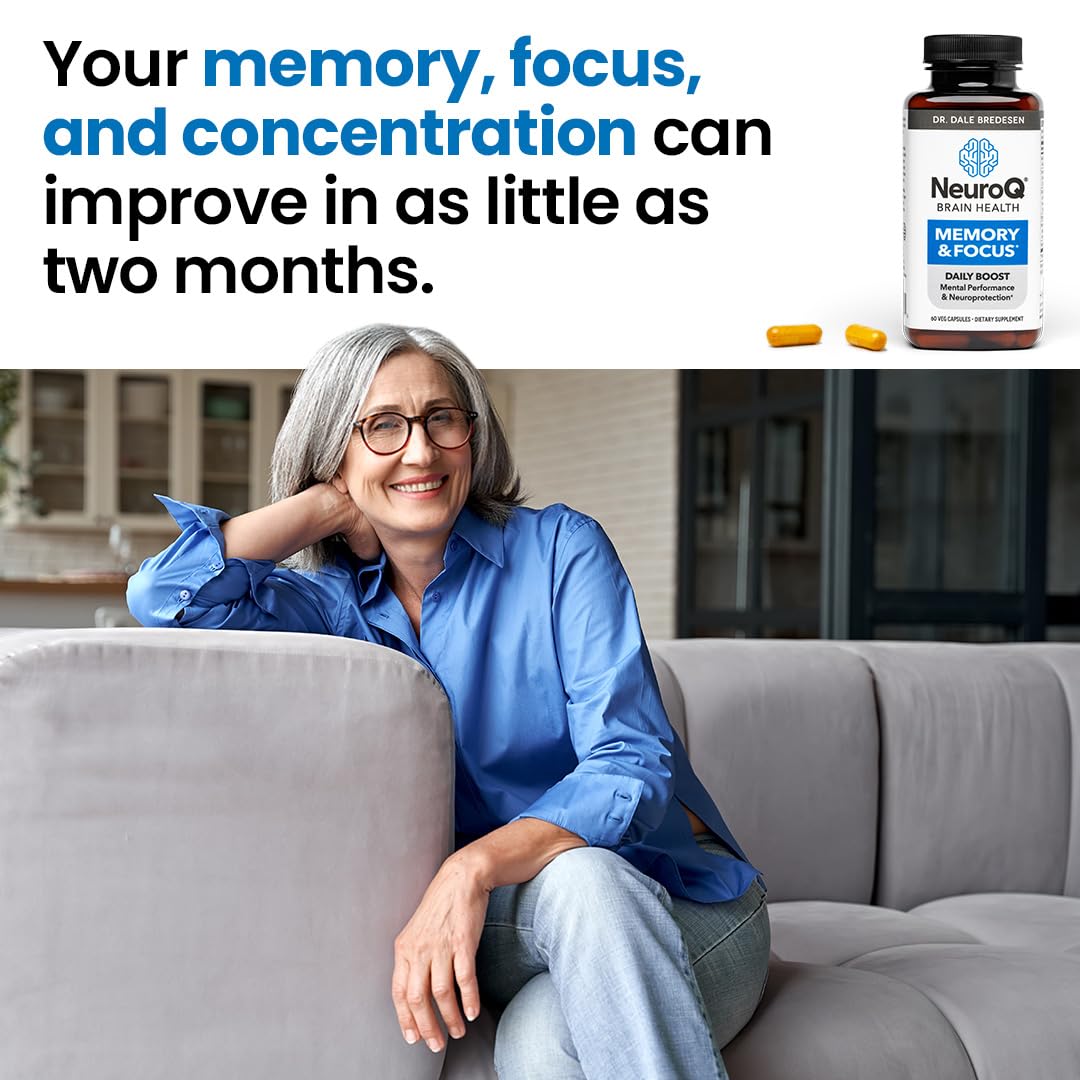 LifeSeasons NeuroQ Memory & Focus 120 Capsules