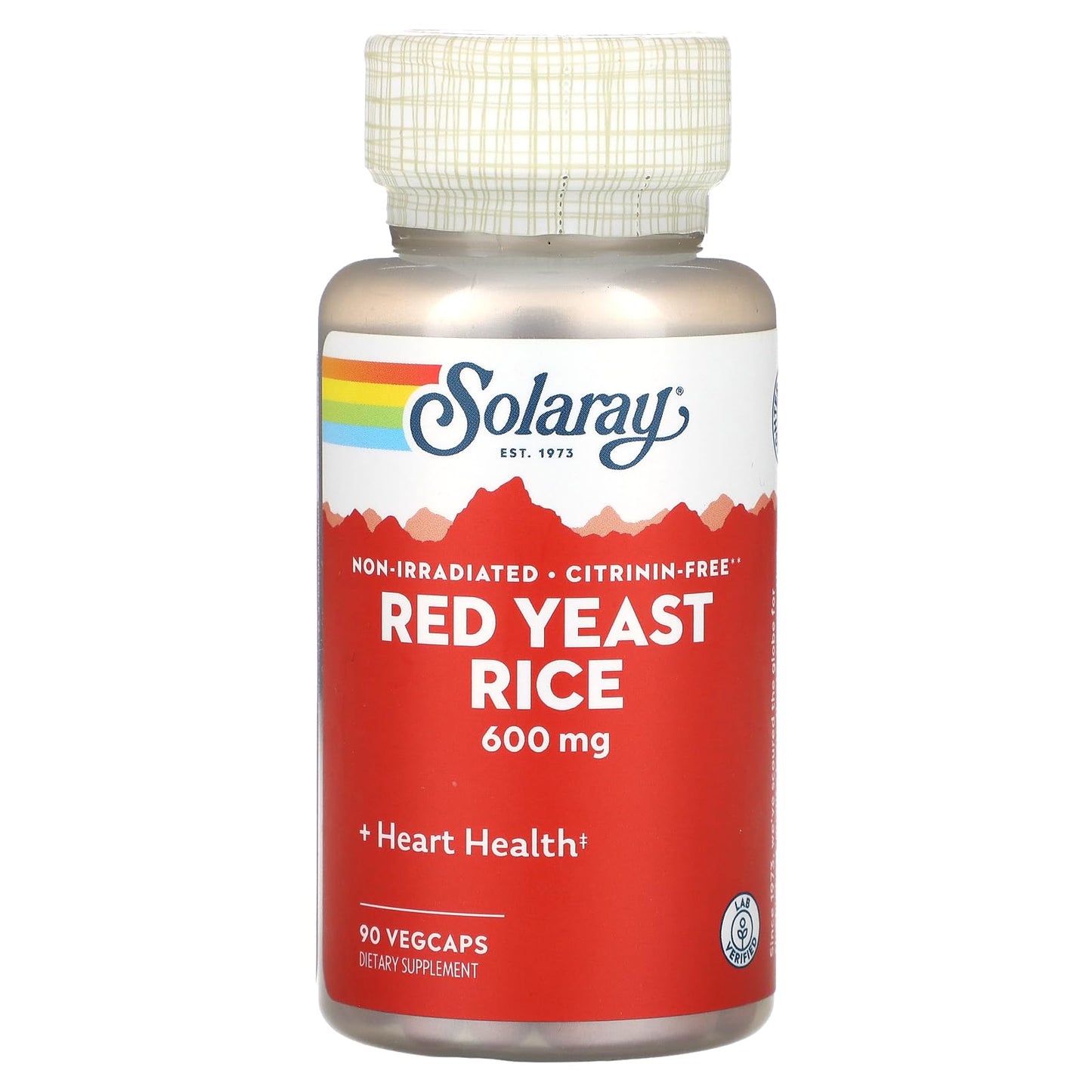 Solaray Red Yeast Rice VegCap 90