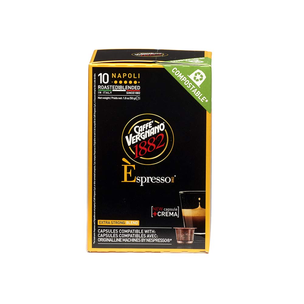 Caffe' Vergnano 1882 Napoli Capsules 1800