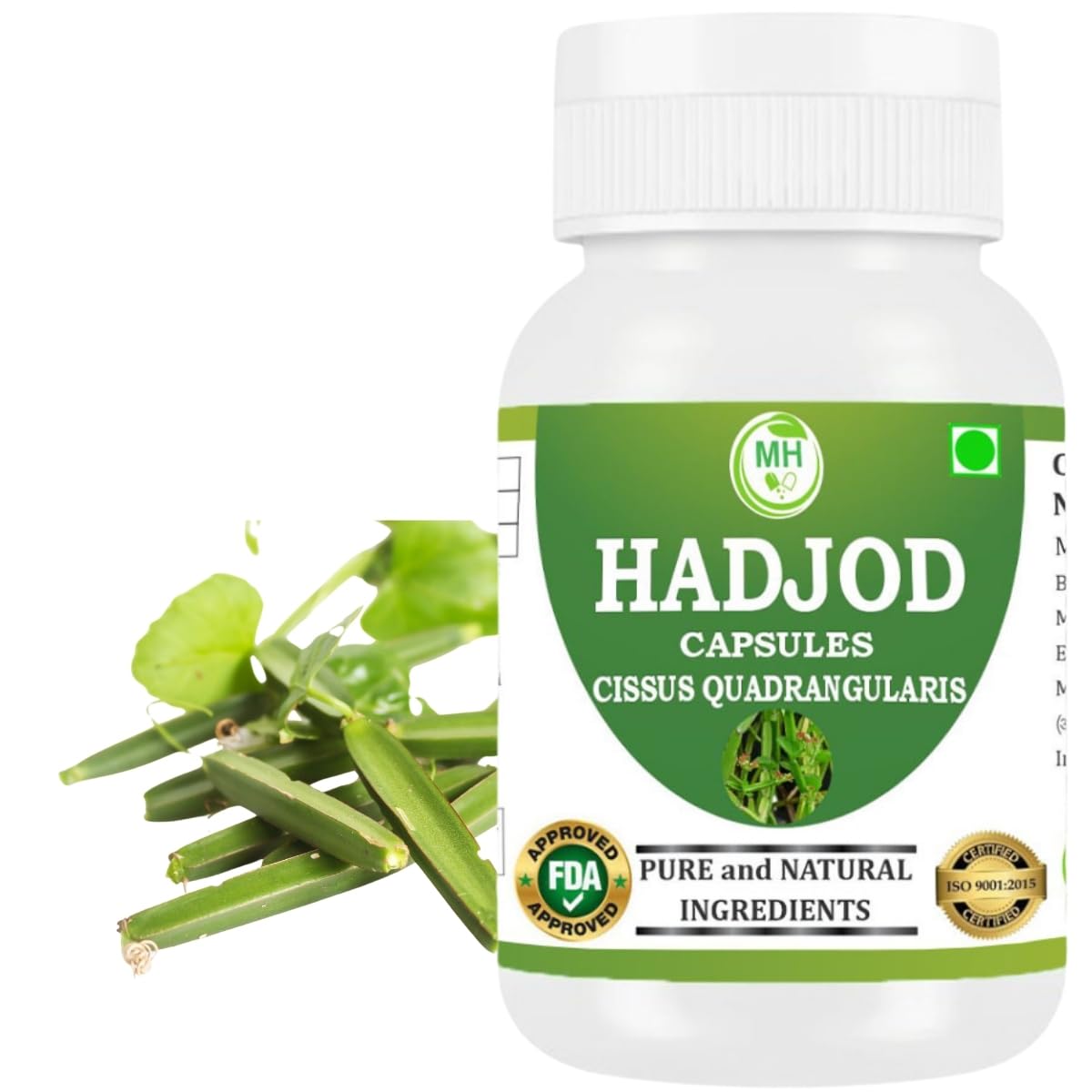 Morsan Healthcare Hadjod (Cissus Quadrangularis) 60 Capsules