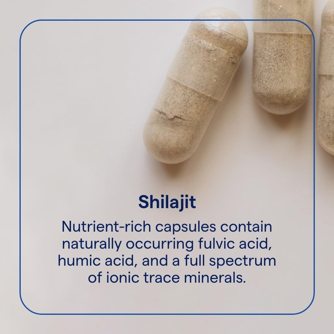 Trace Minerals Shilajit Capsules 150 Count