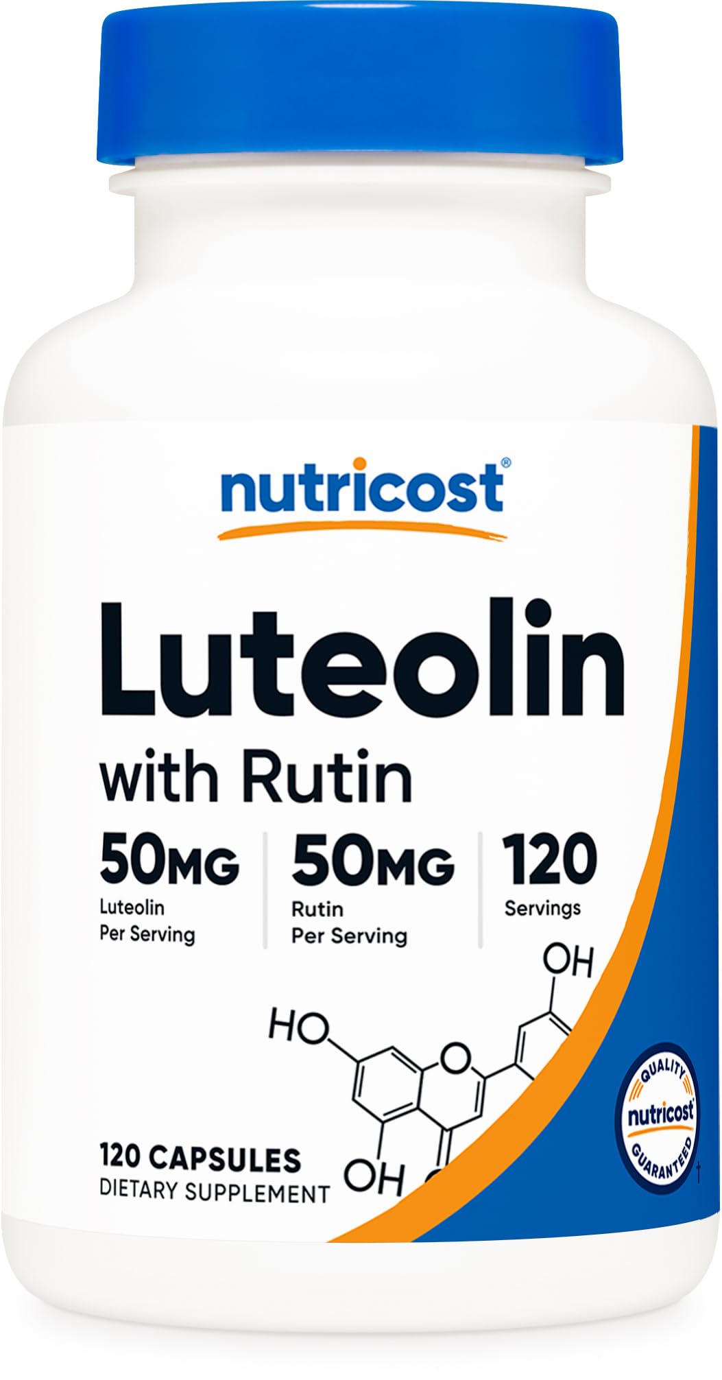 Nutricost Luteolin with Rutin Complex 100mg Capsules, 120 Count