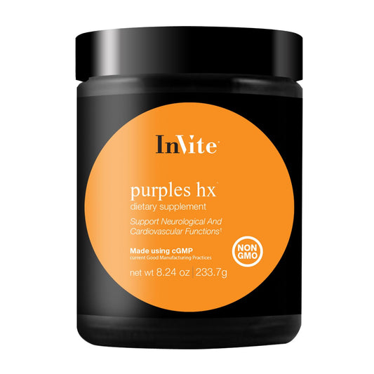 Invite Health Purples Hx Fruit and Vegetable Supplement Powder 8.24 oz