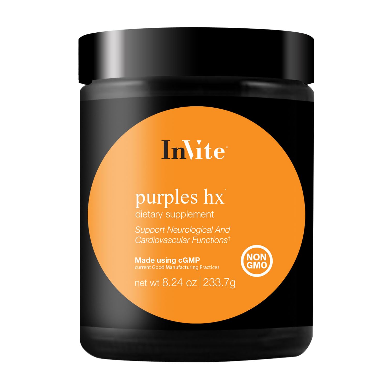 Invite Health Purples Hx Fruit and Vegetable Supplement Powder 8.24 oz