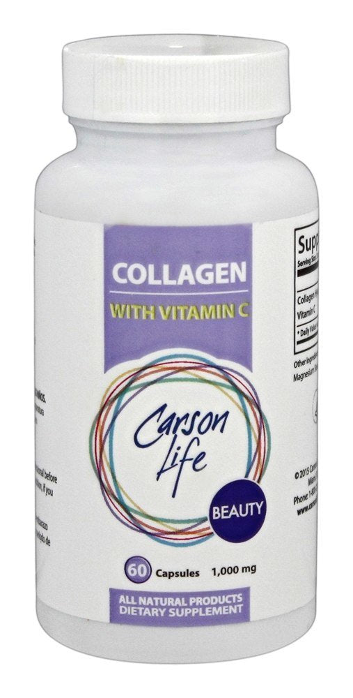 Carson Life Collagen with Vitamin C Capsule 60 Count