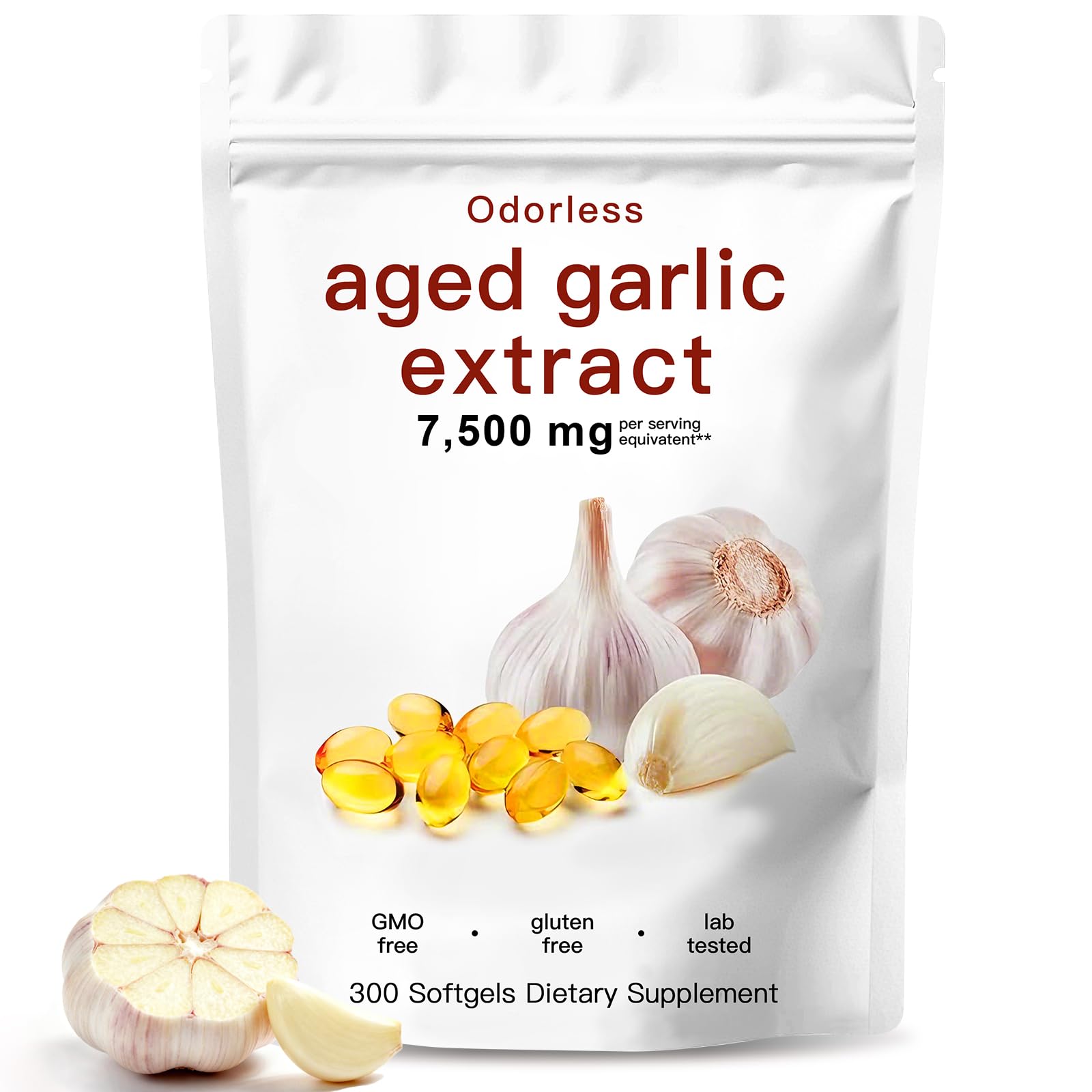 AOLBSPD Aged Garlic 15:1 Extract 300 Capsules