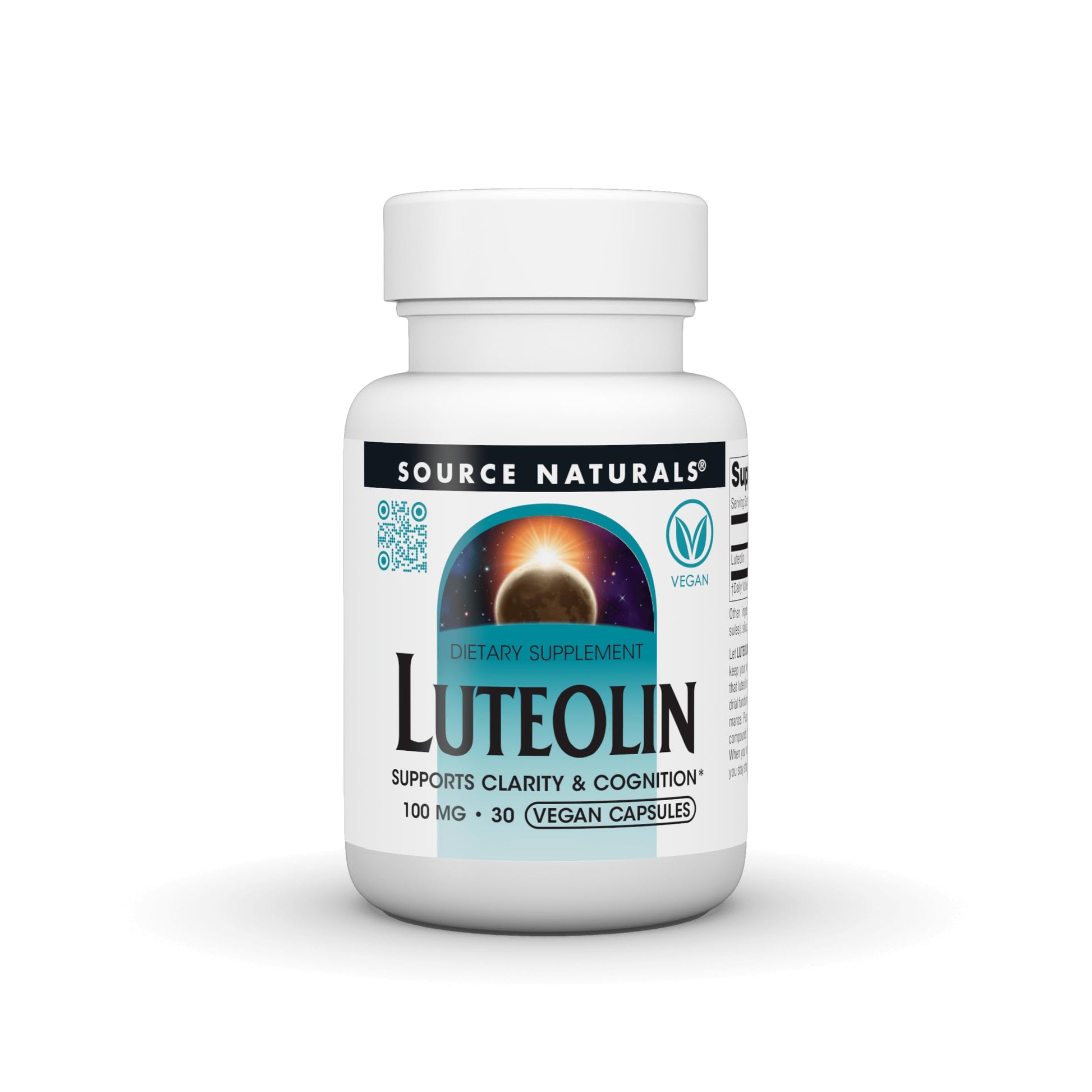 Source Naturals Luteolin 100 mg Capsules, 30 Capsules