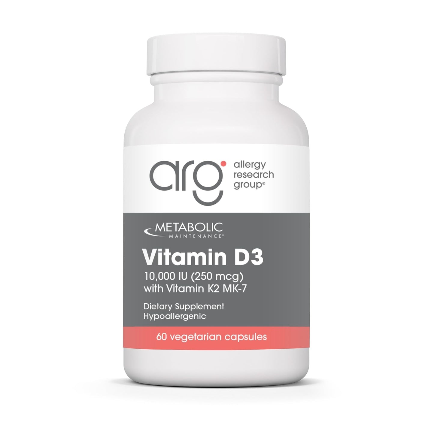 Metabolic Maintenance Vitamin D3 Capsule 60 Count