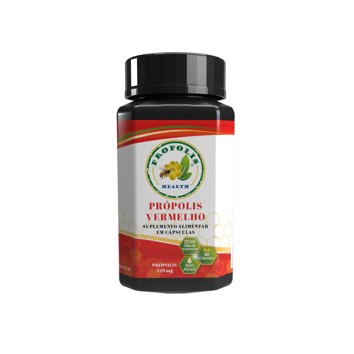 Propolis Health Red Propolis Softgels, 90 Count