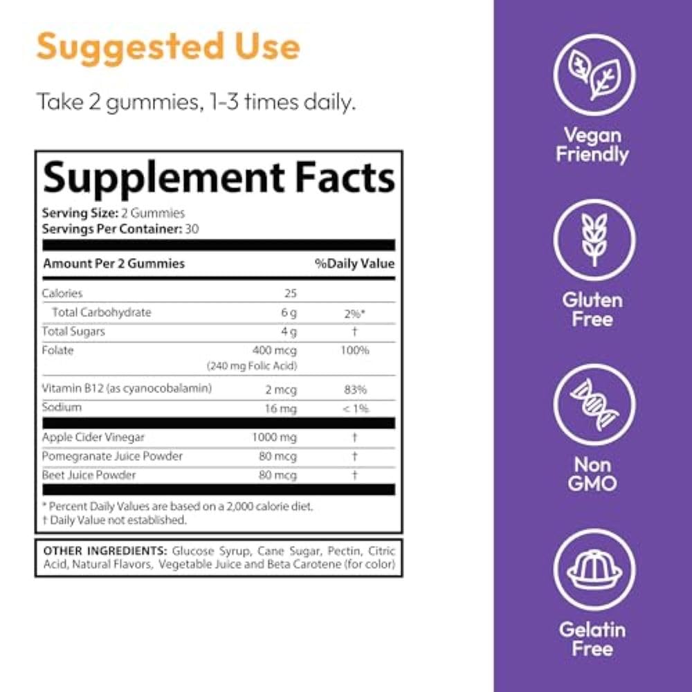 Justified Laboratories Turbo Ripped Keto ACV Gummies (1000 mg), 300 Gummies
