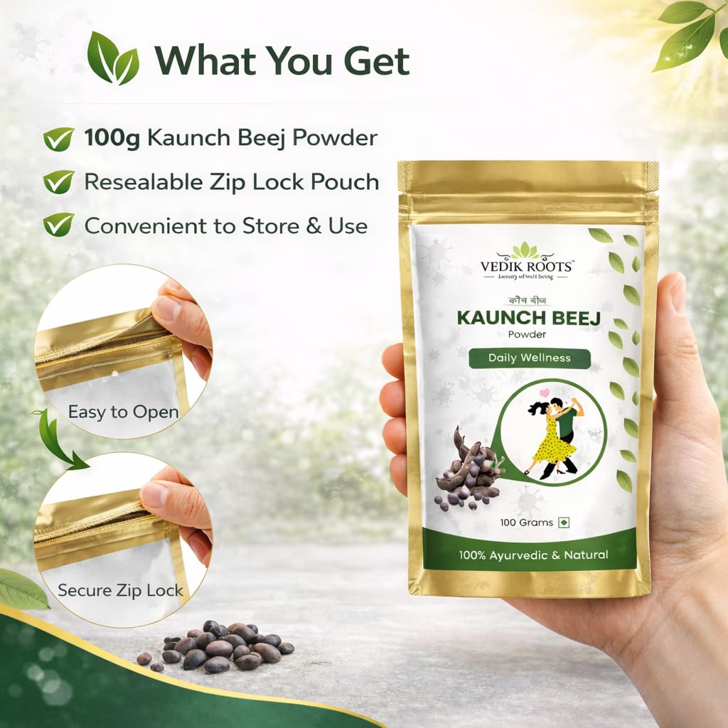 VEDIKROOTS Kaunch Beej Powder 3.52