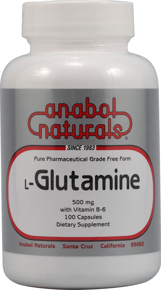 Anabol Naturals L-Glutamine 100 Capsules