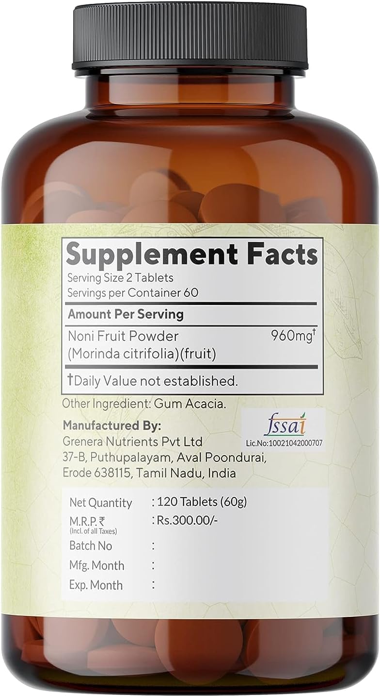 Generic Senta Noni Tablet 120 Tablets