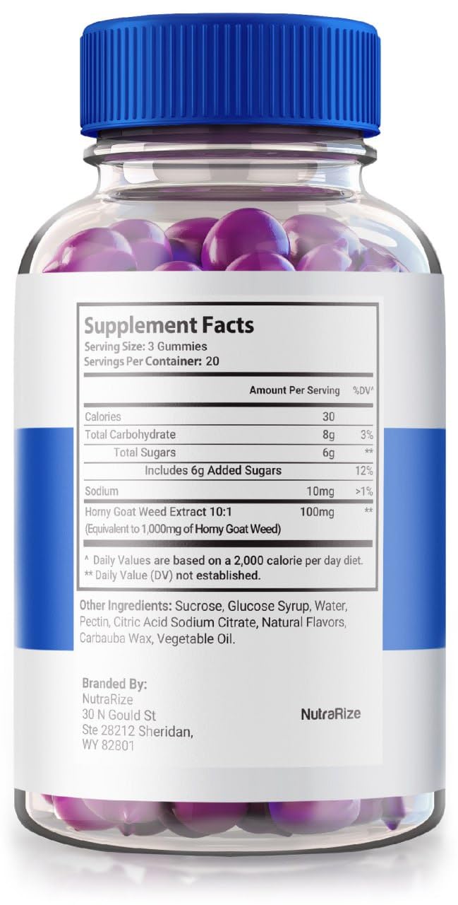 NutraRize Energize Gummies Gummy, 120 Gummies