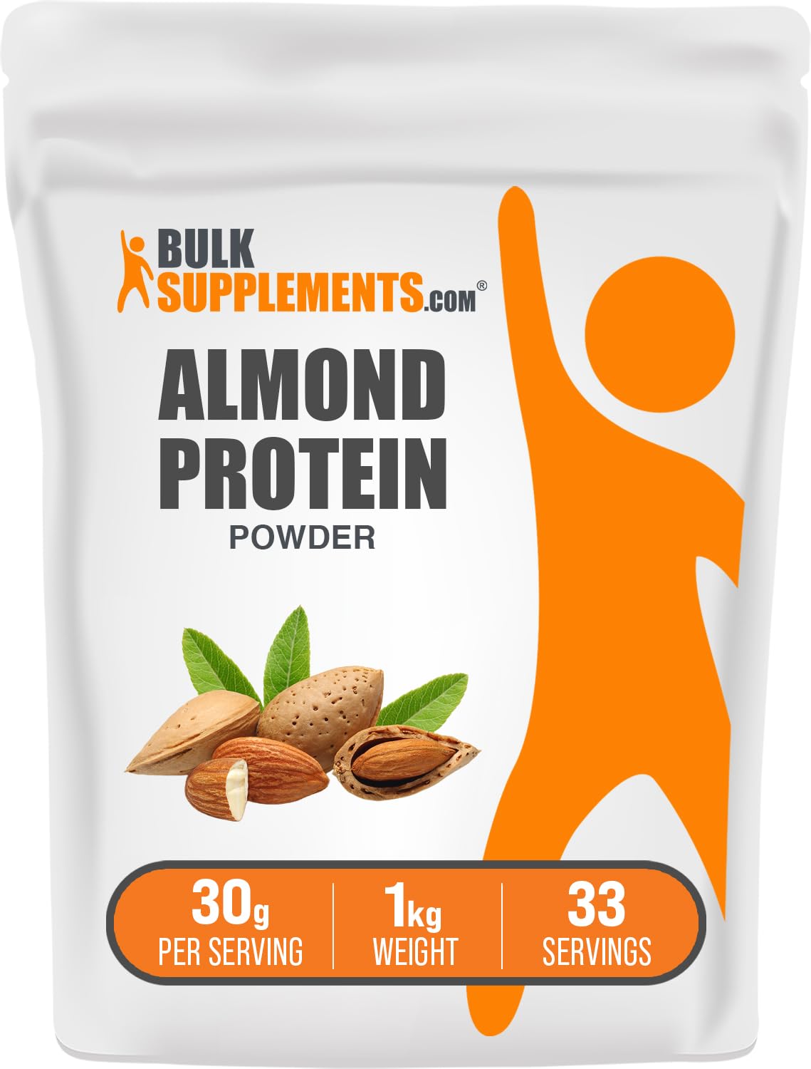 BulkSupplements Almond Protein Powder 35.2