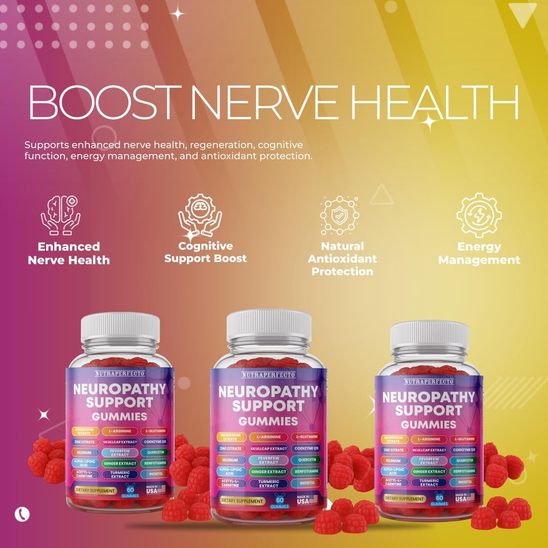 NutraPerfecto Neuropathy Support Gummies 60