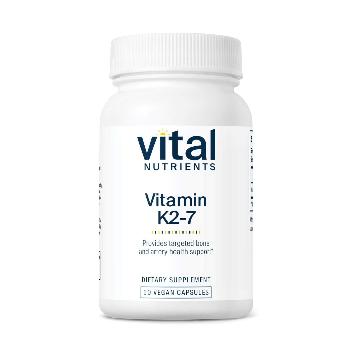 Vital Nutrients Vitamin K2-7 MK7 Capsule, 60 Capsules