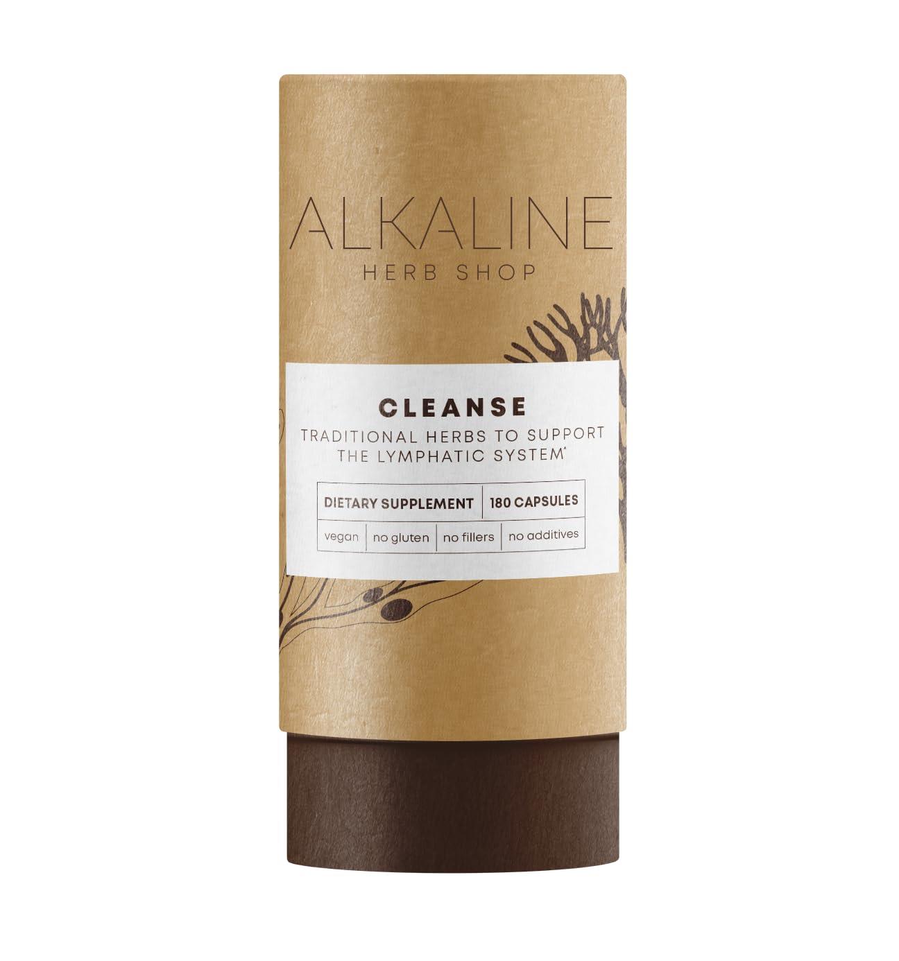 Alkaline Vegan News Alkaline Herb Shop Cleanse Supplement 4 Capsules