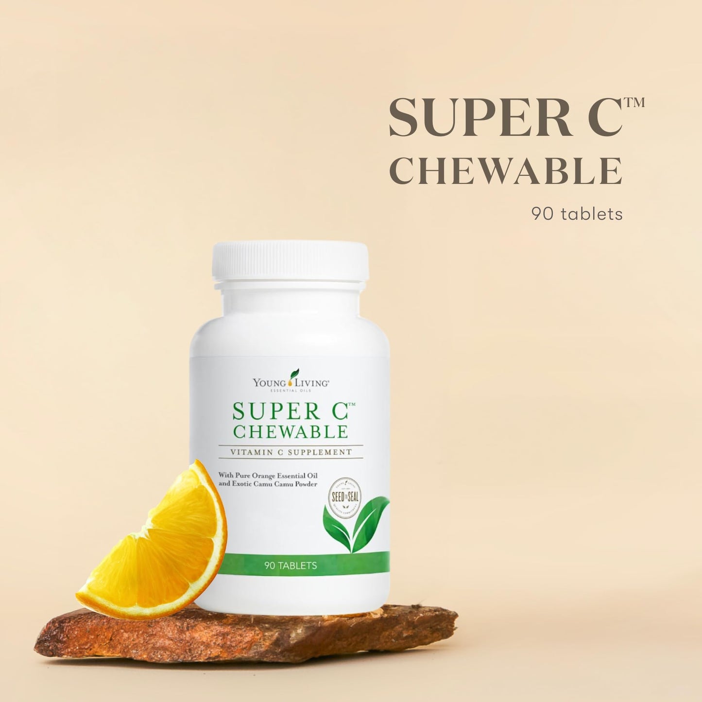 Young Living Super C Chewable Tablets, 90 Count