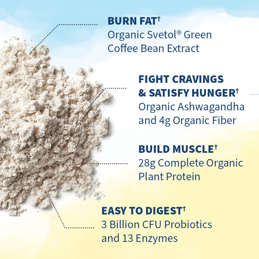 Garden of Life Raw Organic Fit Vanilla Flavor Vegan Protein Powder, 16.4 oz