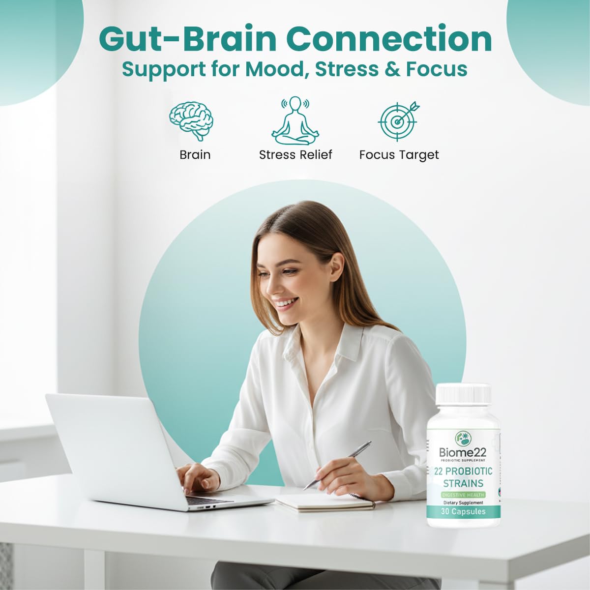 Tarsul Biome22 Probiotic Supplement Capsule, 30 Capsules