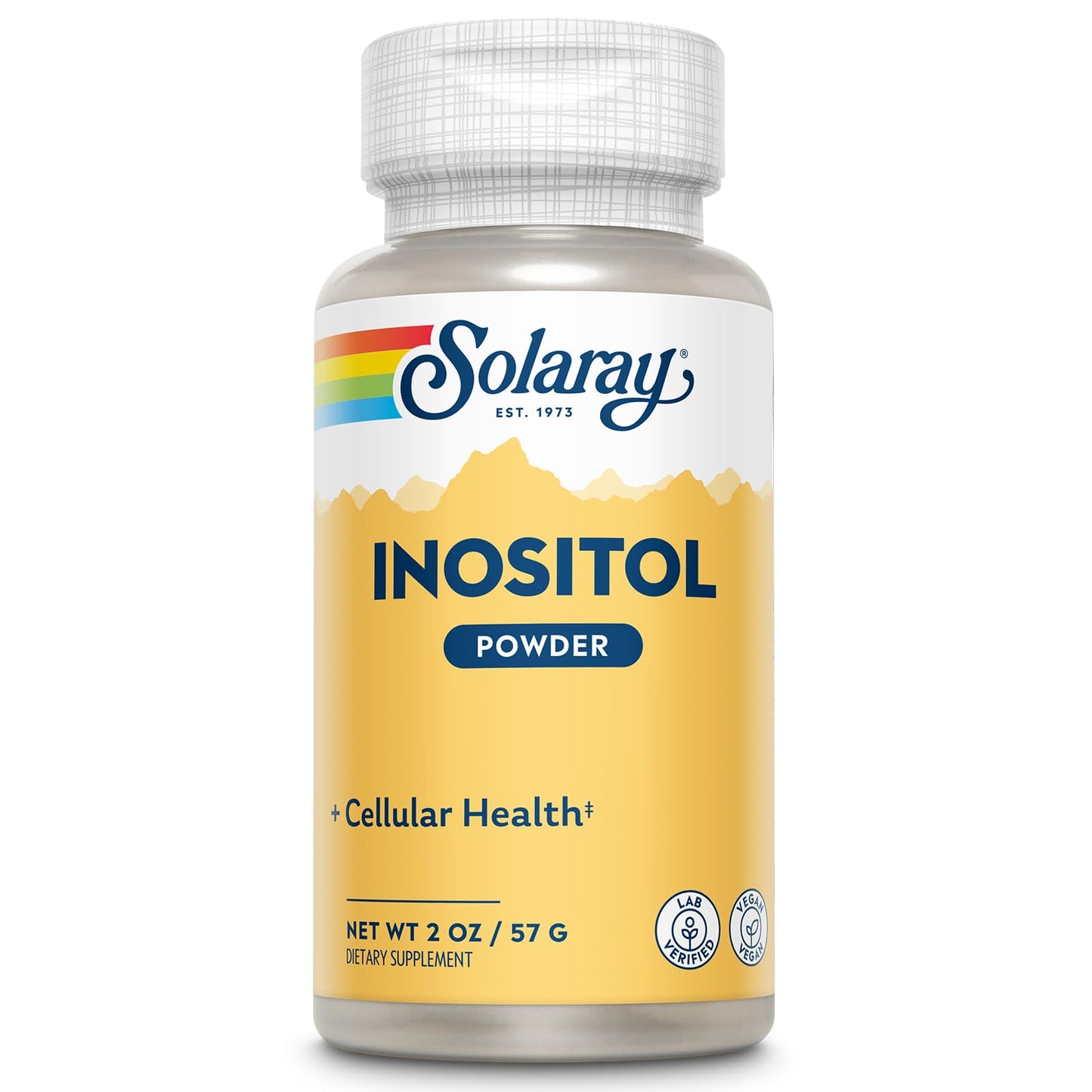 SOLARAY Pure Inositol Powder 2 oz
