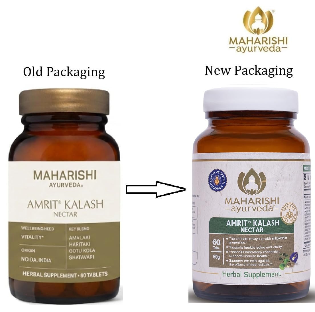 Maharishi Ayurveda Nector Tablet 60 Count