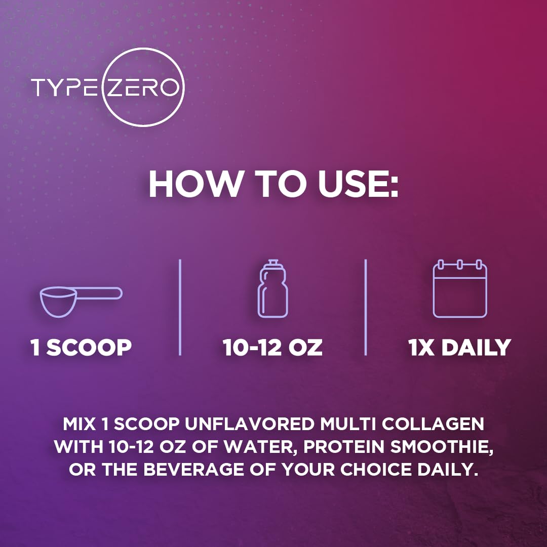 Type Zero Multi Collagen Powder 14.3 Ounce