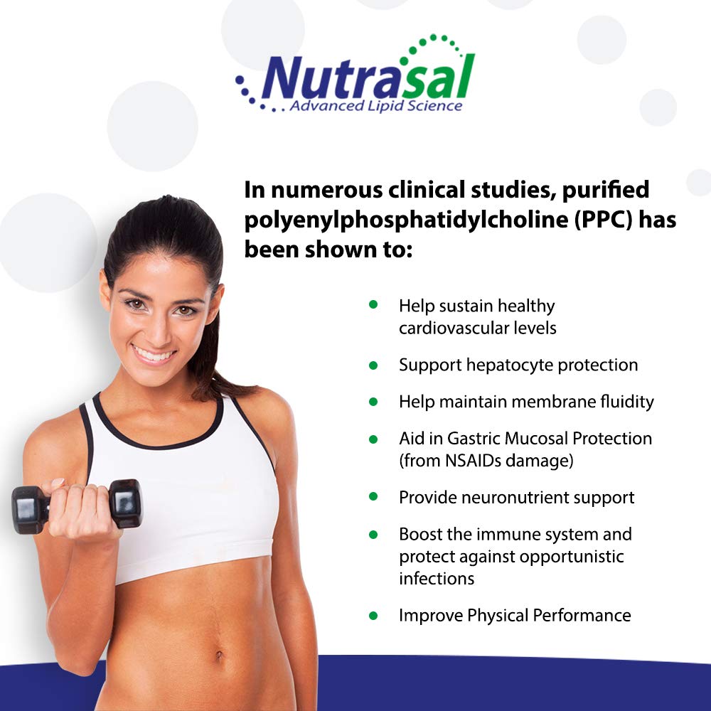 Nutrasal PhosChol 600mg Capsules, 120 Count