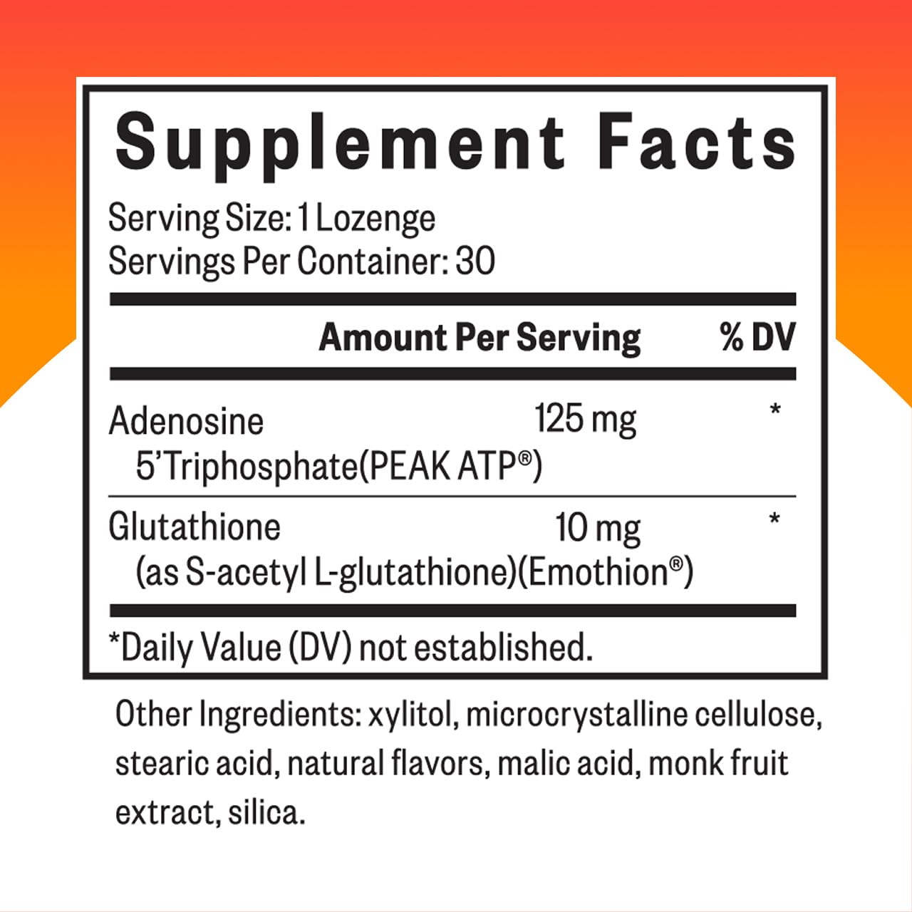 Seeking Health Energy Nutrients Chewable 30