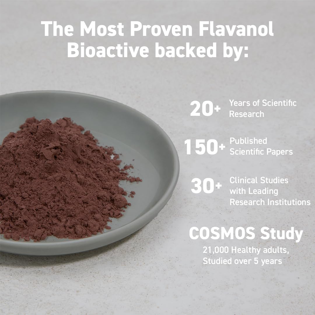 CocoaVia Cocoa Flavanols 500mg Powder 13.6 oz