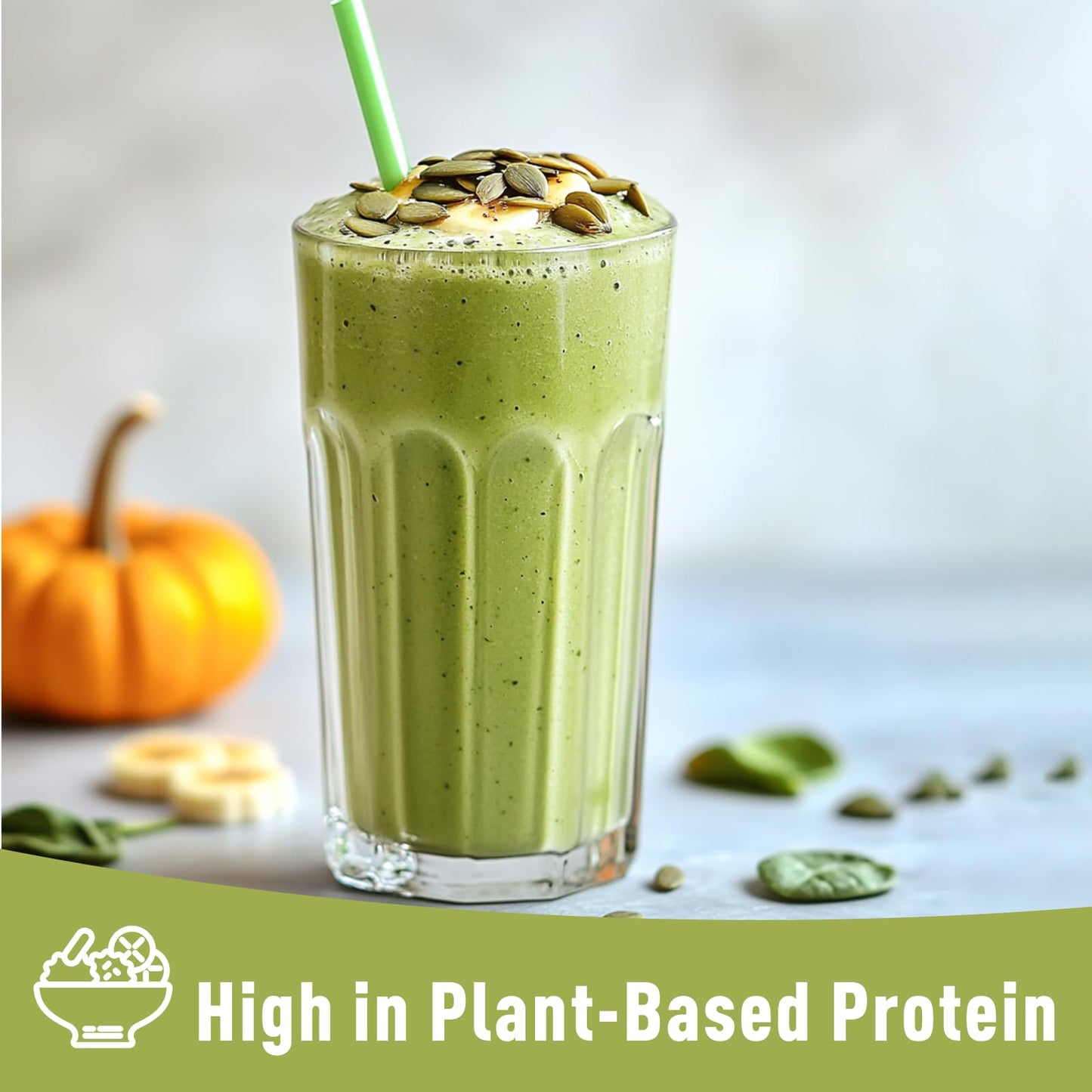 UNLEASH'D ORGANIC Pumpkin Seed Protein Powder 16 oz