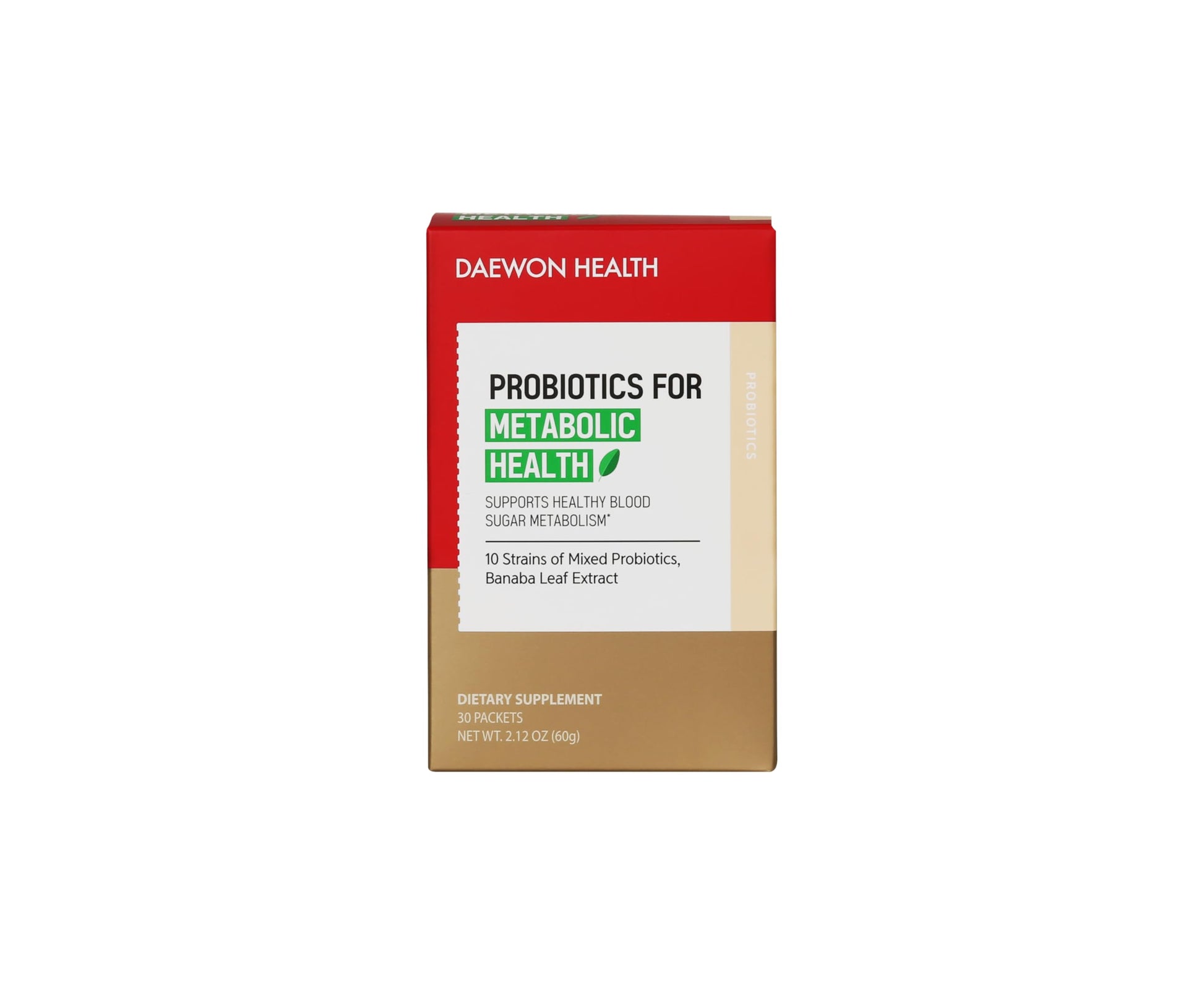 DAEWON HEALTH Probiotics Powder, 2.12 Ounce, 20 Billion CFU + Prebiotics