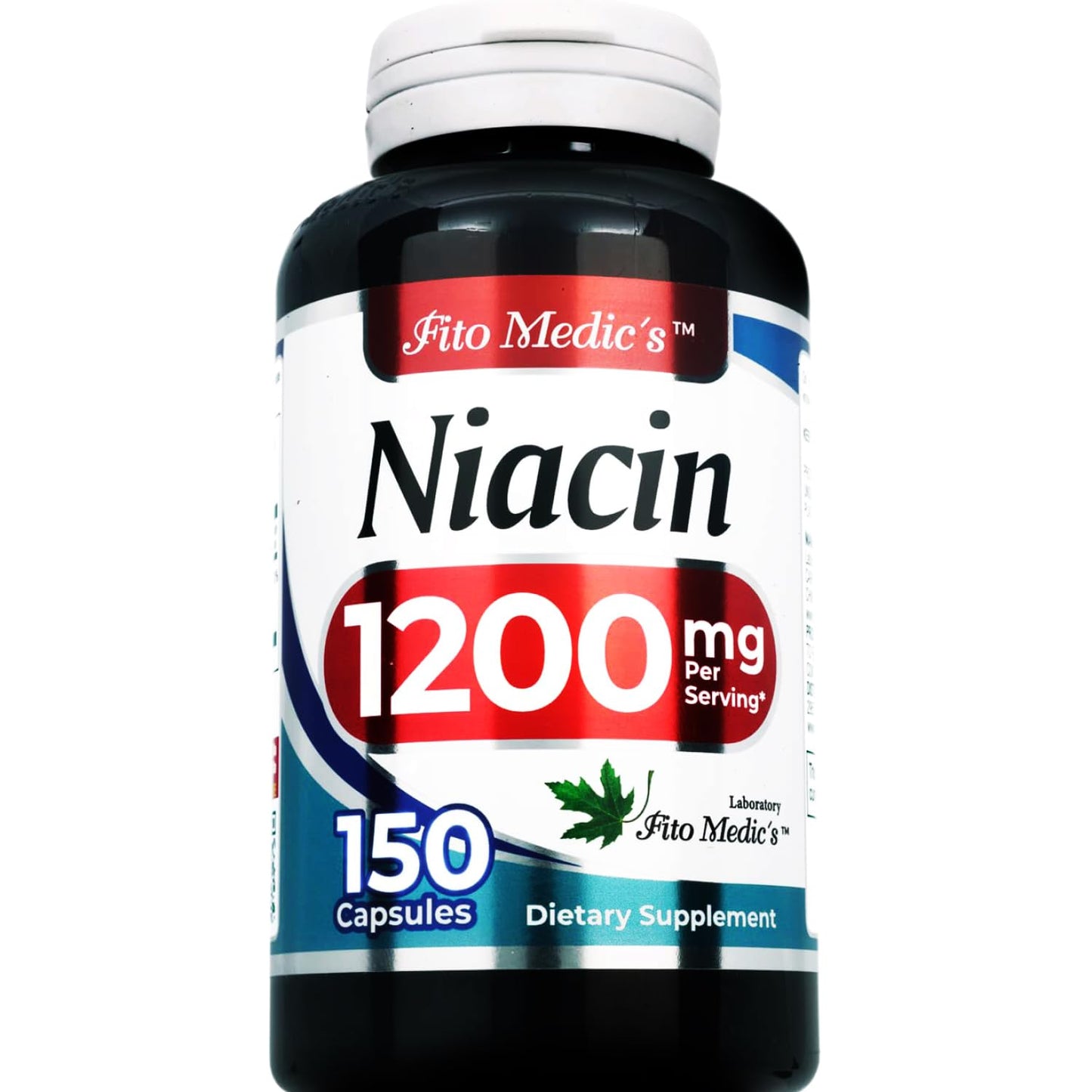 FITO MEDIC'S Niacin Supplement Vitamin B3 Capsule, 1 Count