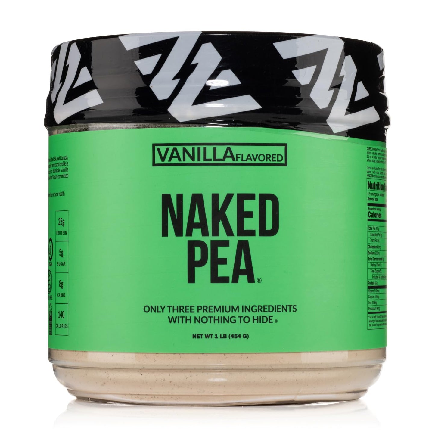 NAKED Vanilla Pea Protein Isolate Powder, 16