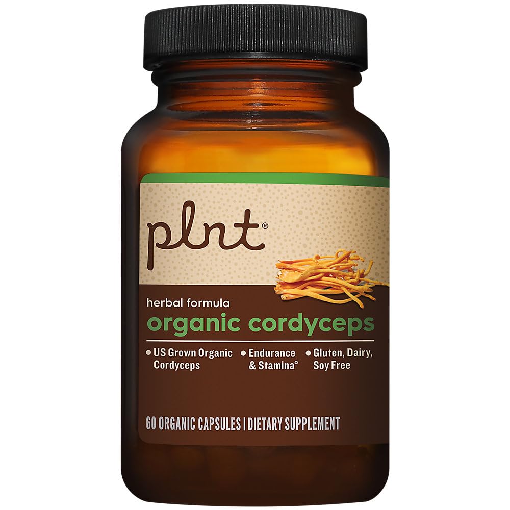 plnt Cordyceps Capsules 60 Count