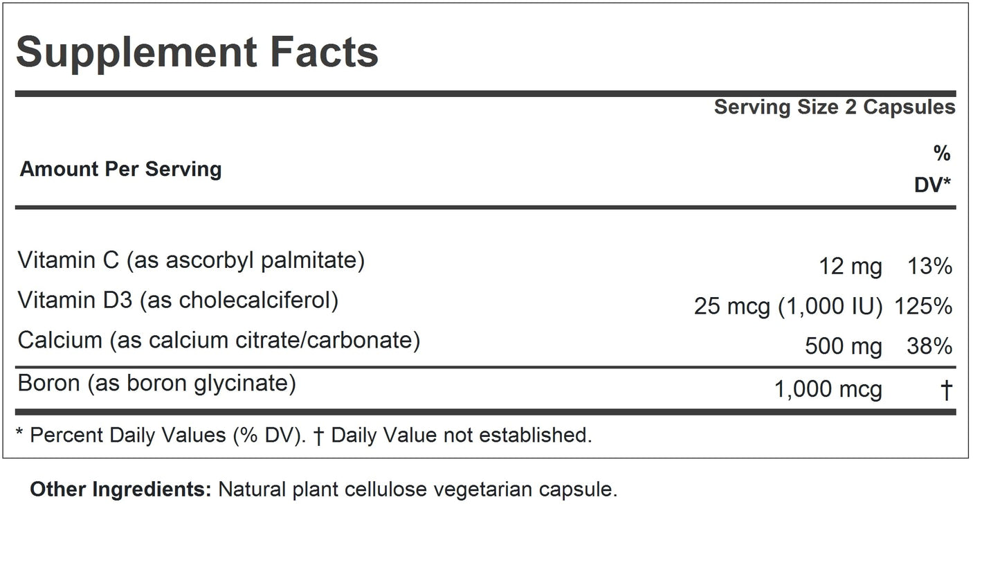 ANDREW LESSMAN Vitamin D3 1000 Plus Calcium Intensive Care Capsules, 60 Count
