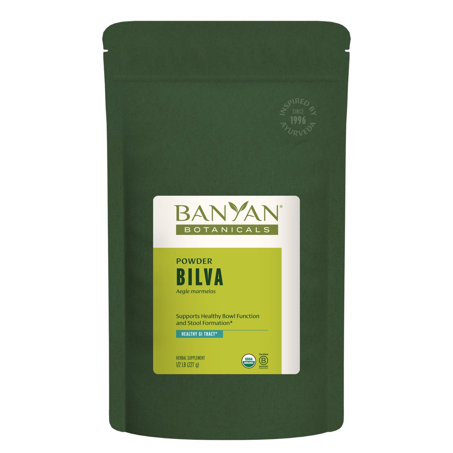 Banyan Botanicals Organic Bilva Powder – Bael Fruit (Aegle Marmelos) – Supports Healthy Digestion and Stool Formation – 7.95 oz