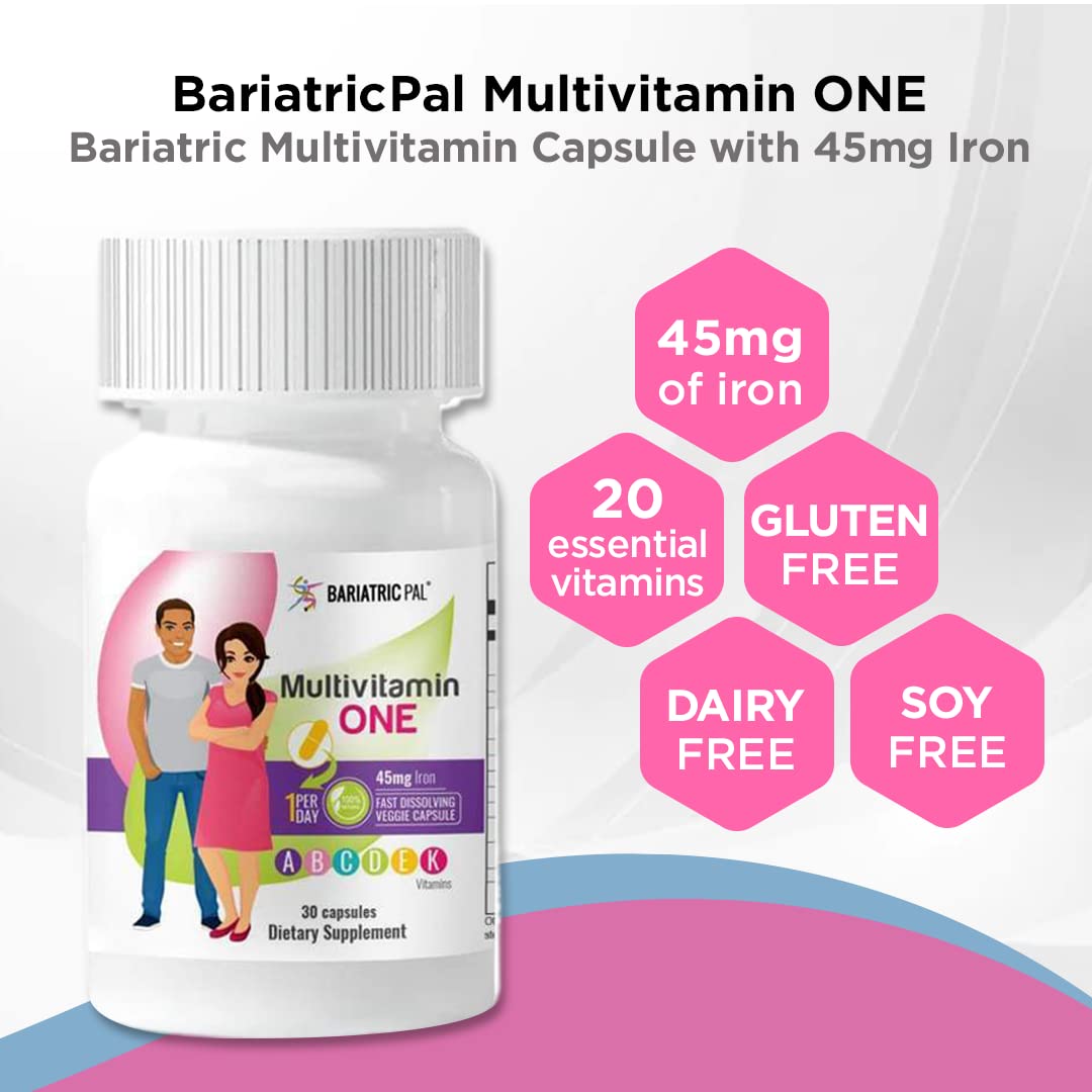 BariatricPal Multivitamin ONE Capsule, 30-Day