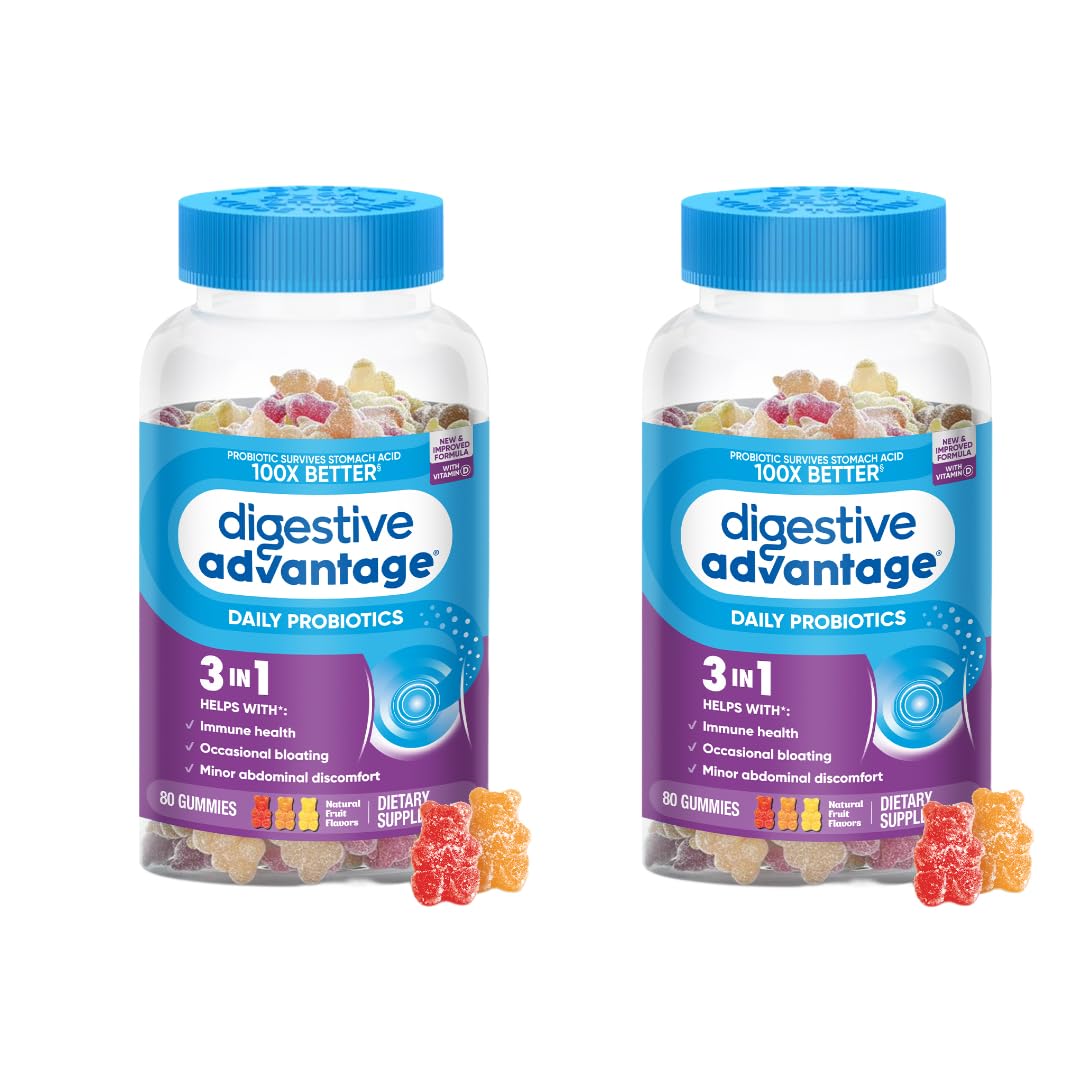 Digestive Advantage Probiotic Gummies, 160 Count
