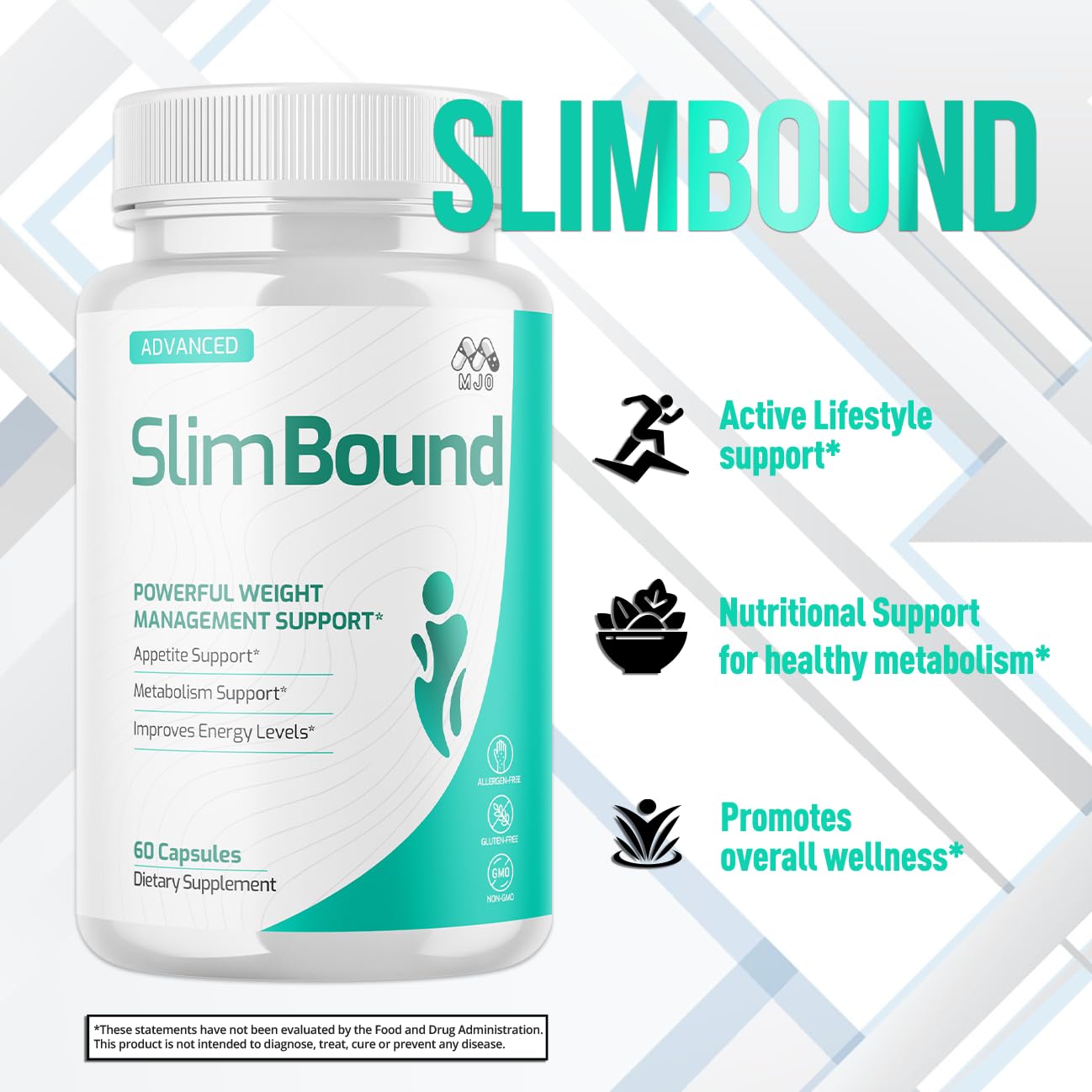 MJO SlimBound Capsules 120 Capsules